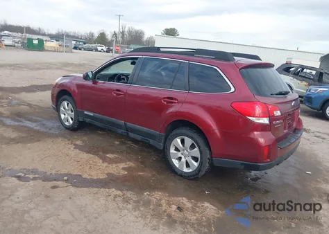 2012 Subaru Outback 2.5I Premium from USA, damaged, VIN 4S4BRBBC9C3247324